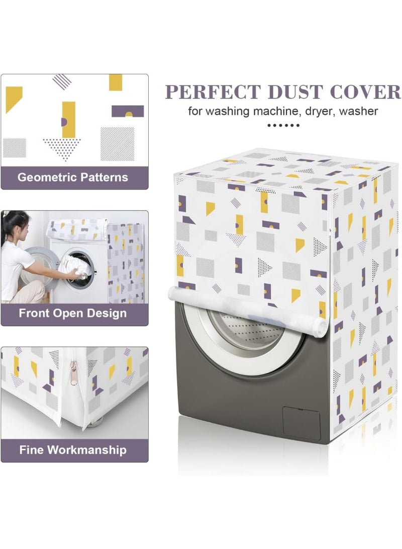 KITCHENOO Portable Dryer Wash Machine Cover - Washer/Dryer Protector Full Covered for Bathroom Laundry Dorm Electric - Image 2